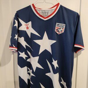 Olive & York 94 Cup USMNT Soccer Jersey Size L